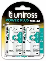 Uniross Batteries Uniross D/LR20 šarminės baterijos