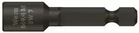 Grąžtas Wera 869/4 M, 1 vnt., Šešiakampis, 25,4 / 4 mm (1 / 4"), Juodas, 6,5 cm, 29 g