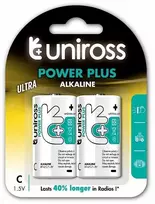 Uniross Batteries Uniross C/LR14 šarminės baterijos