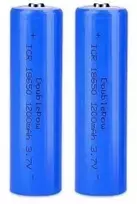 baterijos celė 18650 - 1200 mah - 2 vnt