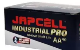 Japcell 1,5 V AA pramoninio tipo baterija – 40 vnt. pakuotė