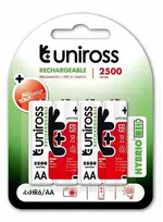 Uniross Batteries Uniross AA 2500 NiMh akumuliatorius