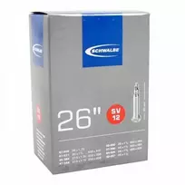 Schwalbe 10423343V, „Presta“ ventilis, 26 coliai, 31,78–44,45 mm, 4 cm, juodas, Vokietija