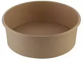 Salotų dubenėlis, kartonas, rudas, Ø150x50mm, 500ml, 20 oz, 50 vnt./pak., rudas, 1x1x1mm (50 vnt.)