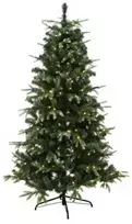 Nsh Nordic Dirbtinė Kalėdų eglutė PE/PVC "VIGA", A klasė, 140x96 cm su LED lempute NORDIC WINTER (780-213)