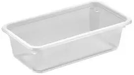 Færch Plastikinis padėklas K2182-1F PP 178x98x50mm 605ml 608vnt/indelis - (608 vnt.)