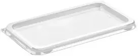 Færch Plastikinis dangtelis M65-3 skaidrus APET 185x105x9mm 560 vnt./indėlyje - (560 vnt.)