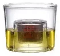Multi Stiklinės bombos tipo taurės „Forever“, 8 cl, Ø76 x A64 mm, skaidrios polikarbonato (36 vnt.)