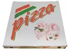 Multi Picos dėžutė 29x29x3 cm Treviso Baltas Pizza Buon Appetito - (100 vnt./dėžutė)