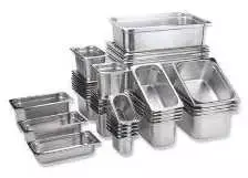 aps Maisto konteineris 1/2 GN 8,8 l 32,5x26,5x15 cm nerūdijančio plieno, vnt.