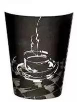 Multi Vienkartiniai kavos puodeliai Ø90xH110mm, 30cl (12oz), vienasieniai, 50 vnt.