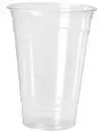 Multi Plastikiniai stikliniai indeliai 40 cl Ø95x127 mm „Gourmet“ RPET skaidrūs, 20 vnt. x 50 vnt./dėžėje