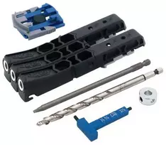Paslėptų sujungimų gręžimo rinkinys KREG Micro Pocket-Hole Jig 230