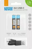Newell NEWELL AA baterija USB-C 1550 mAh 2 vnt lizdinė plokštelė