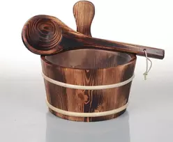SAUFLEX medinis kubiliukas ir samtis 4 l, deginta drebulė