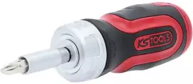 6 in 1 Mini ratchet bit driver, 1/4´´, KS Tools