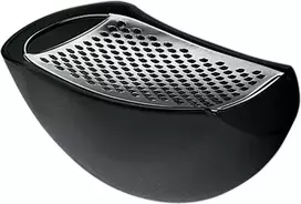 Alessi Parmenide Juoda sūrio tarka iš nerūdijančio plieno ir termoplasto (AARU01 B)