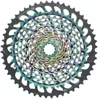Galinis žvaigždžių blokas SRAM XG-1299 Eagle 12-speed 10-52T rainbow