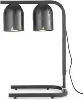 Šildymo lempa gruzdintoms bulvytėms šildyti, juoda, 500 W - Hendi 273913