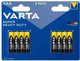 Varta Super Heavy Duty AAA baterija 8vnt