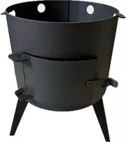 Kazan Mangal Krosnelė kazanui 8-12L, plienas 3mm, D360mm / KMB12KL