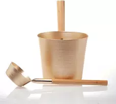 SAUFLEX kubiliuko ir samčio rinkinys 5 l, auksas