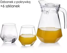 Hendi Mondex Since 1986 ADEL Komplet dzbanek i 6 szklanek1,4L 6x330ml