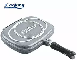 Cooking By Heinner Heinner TIGAIE DUBLA 32x24x7.5 CM,EASY COOK GRAY (HR-ZCT-32DG)