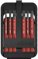 Grąžtas Wiha „slimBit“ elektrinių antgalių rinkinys, 6 vnt., Pozidriv, lizdas, PZ 1, PZ 2, 2,5, 3,5, 5,5, 6,5 mm, 142 g