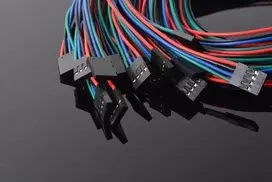 Oem 4 kontaktų 70 cm FF laidai, skirti RepRap 3D spausdintuvo jutikliams