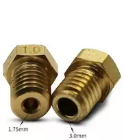 Oem Antgalis 0.4 mm M6 – siūlas 3.0 mm – H12.5 mm – kūginis – RepRap E3D V5 V6