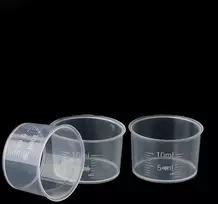 Oem Matavimo puodelis 10 ml - Plastikinis indelis su matavimo puodeliu