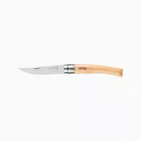 Kišeninis peilis plonais ašmenimis Opinel Nr.8 Buko rankena