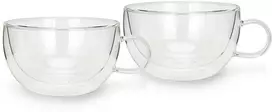 Fissman 2 dvigubų sienelių puodelių rinkinys 330 ml