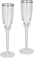 Fissman Dviejų taurių šampano rinkinys 320 ml (stiklas)