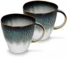 Fissman Puodelių rinkinys GALACTICA 370 ml x 2 vnt. (porcelianas)