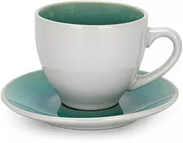 Fissman Puodelis su lėkštute CELINE 230 ml (keramika)