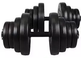 Reguliuojamo svorio hantelių rinkinys (30 mm) RN-Sport 16 kg (SL041x4, SL0424, SL044x2)