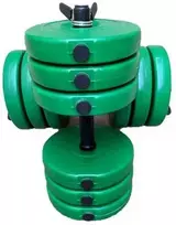 Reguliuojamo svorio hantelių rinkinys MACH7sport 30kg-(15kgx2)