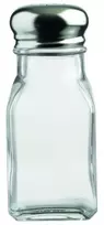 Druskos/pipirų plaktuvas su metaliniu dangteliu 100 ml PASABAHCE