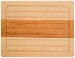 Medinė stačiakampė pjaustymo lenta Woody 30 x 23 cm DOMOTTI
