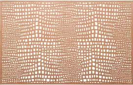 Glamour PVC/PS Stačiakampis varinis stalo kilimėlis 30 x 45 cm AMBITION