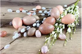 Dekoratyvinis stalo kilimėlis Easter II 39 x 28 cm DOMOTTI