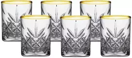 4 Timeless Gold akinių rinkinys 62 ml PASABAHCE