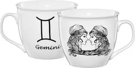 Zodiako porcelianinis puodelis 550 ml Gemini AMBITION
