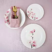 Magnolia 18 dalių vakarienės rinkinys 6 asmenims AMBITION