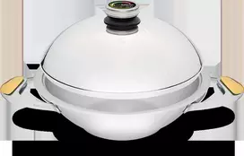 "Zepter" Wok keptuvė su dangčiu