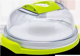 VacSy® Sūrio/Pyrago Padėklas Su Dangčiu Ø19cm