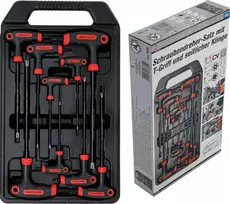 Bgs Technic T-rankenėlių atsuktuvų rinkinys | T-Star su skyle (Torx) | T10-T50 | 9 vnt. (7880)