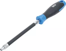 Bgs Technic Lanksti rankena su galvute | E tipas E 6 | Spyruoklės ilgis 150 mm (70022)